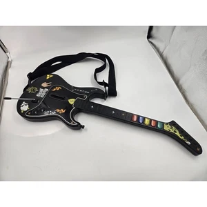 Guitar Hero Kramer Striker Wireless Guitar Controller Black With Strap - Picture 1 of 7