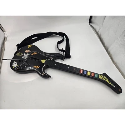 Guitar Hero Kramer Striker Wireless Guitar Controller Black With Strap - Image 1 of 4