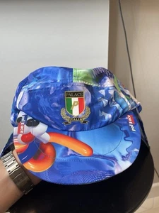 Men’s Palace Palloncino Neck Saver Runner Cap In ‘Nicer Blue’ Size S/M Brand New - Picture 1 of 12