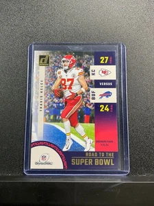 2024 Panini Donruss Travis Kelce #SBDR4 Road to Superbowl Insert KC Chiefs - Picture 1 of 2