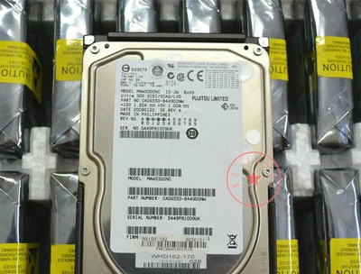 FUJITSU MAW3300NC 300GB 10K U320 SCSI HARD DRIVE - Image 1 of 2