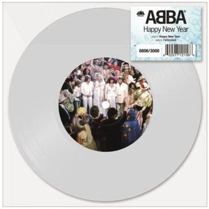 Abba Happy New Year Limited Edition White 7" Vinyl Single - 2019 Release - Picture 1 of 1