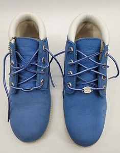 Blue/ White Women's Timberland Boots Size 6.5 M (PreOwned)*** - Picture 1 of 7