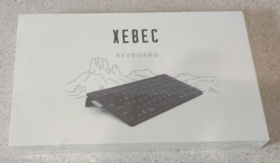 Xebec Keyboard Bluetooth 5.1 With Auto Sleep USB-C Rechargeable Brand New - Image 1 of 2