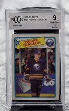 #194 1988 Topps Pierre Turgeon BCCG 9 NM