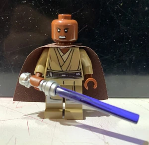 NEW LEGO Star Wars Mace Windu Minifigure with lightsaber sw1165 UCS Gunship - Picture 1 of 3