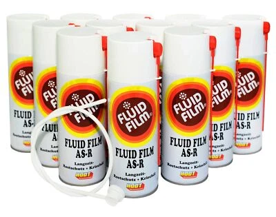 Fluid Film AS R 12x400ml +2x Düse 60cm  Nas Spray Hodt Langzeitschutz Rostschutz - Bild 1 von 4