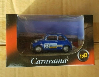 MODELLINO Cararama 1:43 1/43 FIAT 500L 500 L in Metallo Versione CLAB TRIESTE - Immagine 1 di 4