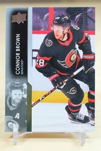 2021-22 Upper Deck Series 2 Base #375 Connor Brown - Ottawa Senators - Picture 1 of 2