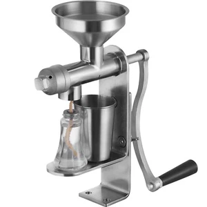 Manual Oil Press Machine Stainless Steel Oil Extractor Peanuts Sesame Seed - Picture 1 of 12
