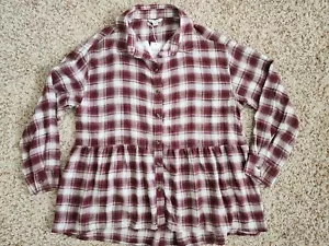 American Eagle Outfitters donna nuova con etichette taglia media Ahh-lacerante arricciacapelli di flanella morbida - Foto 1 di 2