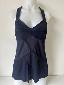 Kate Sylvester New Zealand Top Women S Navy Lightweight Sleeveless Item30 - Picture 1 of 15