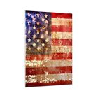 Glass Print 70x100cm Wall Art Picture America Flag National Patriotic Artwork
