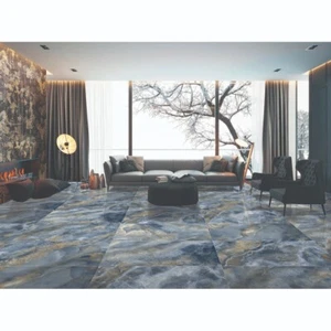 from £24.99 sq.m CORK BLUE 60x120 cm SEMI POLISHED PORCELAIN Tiles Sample £2.99 - Picture 1 of 4