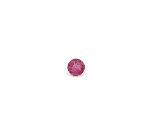 0.69 ct Best Grade Purple Pink Gem / Natural Tourmaline 6 mm Round - Video !! - Picture 1 of 3