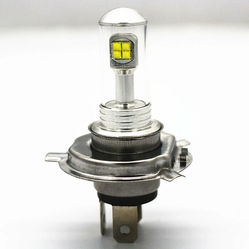 40W HS1 LED Bulb Motorcycle Headlight Front Lamp White Super Bright Hi/Lo Beam - Image 1 of 4