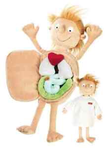 Sigikid Patient Rosi The Little Patients Doll W/Anatomy Organs 17" Plush New