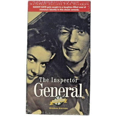 The Inspector General VHS Danny Kaye Walter Slezak Elsa Lanchester Comedy New - Image 1 of 4
