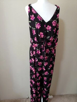 INC International Concepts XL碎花连身裤 — 第 1/3 张图片