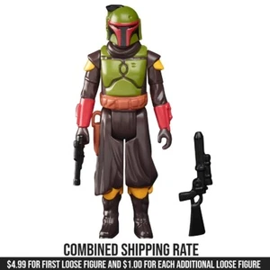 Star Wars Retro Collection Mandalorian Boba Fett 3.75 Action Figure LOOSE NEW - Picture 1 of 5