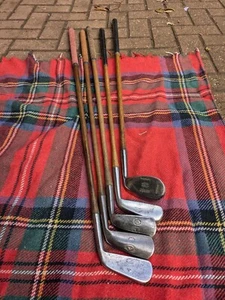 TimewarpGolf - 5x Robert Condie St.Andrews hickory golf irons - Picture 1 of 12