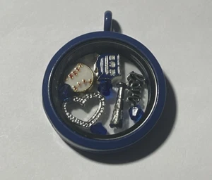 Detroit Tigers MLB Memory Charm Locket w/ 22 IN chain NEW - Picture 1 of 3