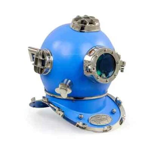 Casco de Buceo 18" Marina de los Estados Unidos Mark V Buceo De Colección Marina Sumergible Buceo - Imagen 1 de 8