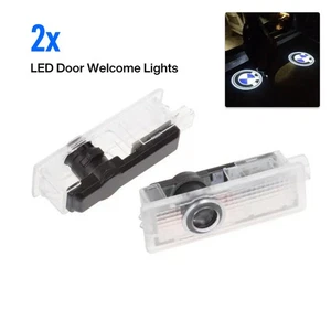 2x LED Welcome Light Car Door Projector for BMW E90 E92 E60 F10 F12 F13 F01 E89 - Picture 1 of 5