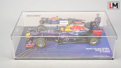 1:43 Minichamps Infiniti Red Bull Racing F1 #2 Webber Showcar 2013 // X_310 - Bild 1 von 2