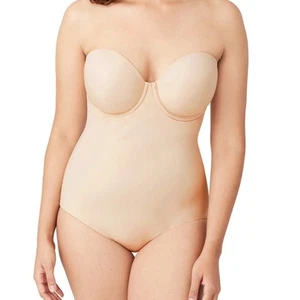 Body modellante senza spalline Wacoal 34G nuovo con etichetta. - Foto 1 di 10