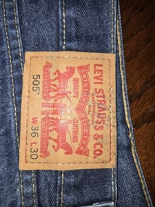 Levi Strauss & Co 505 W36 X L30 Herren Jeans - Bild 1 von 7
