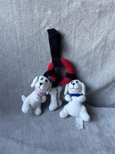 Disney 101 Dalmatians Puppy Activity Rattle Squeaker Crackle Soft Plush Toy - Picture 1 of 6