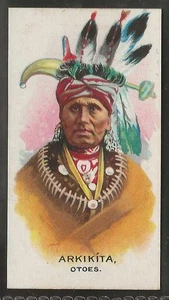 B.A.T.-INDIAN CHIEFS 1930-#12- ARKIKITA - Picture 1 of 2