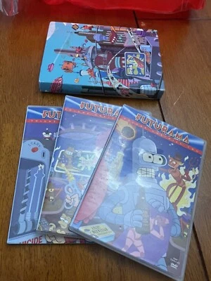 Futurama Volume One 3 disc set DVD Like New Collectors Edition Window Box - Image 1 of 4