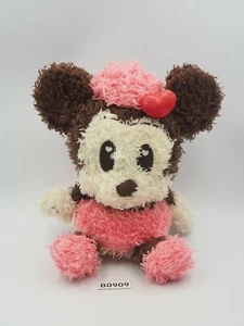 Minnie Mouse B0909 Disney Heartland Beanie Plush 6" Stuffed Toy Doll Japan - Picture 1 of 7