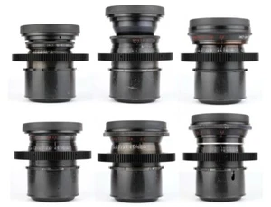 LOMO 6x Lens Set 18 22 28 35 50 75 w/ OCT19 Mount / adapt to ARRI RED SONY - Picture 1 of 7