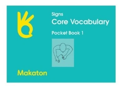Makaton Core Vocabulary Signs Pocket Book 1 Stages 1 - 4 How To Sign Words SEN - Image 1 of 2