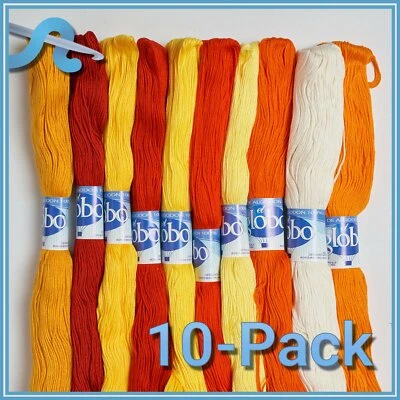 EL GLOBO [10 Pack] - Embroidery Thread Color Sets - 100% Mercerized Cotton. - Image 1 of 2