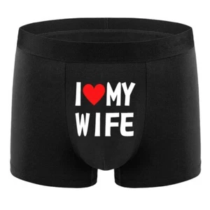 Boxer Personalizado Regalo Marido Calzoncillos Foto Hombres Ropa Interior Divertido Para Personalizado - Imagen 1 de 5