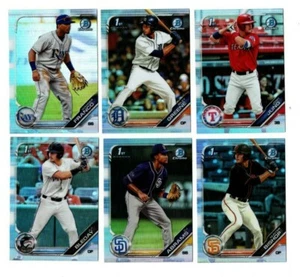 2019 BOWMAN DRAFT CHROME REFRACTOR You Pick Complete Your Set $0.99 MAX SHIPPING - Picture 1 of 1