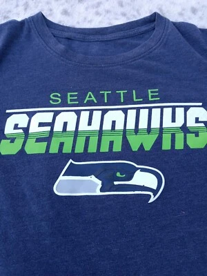 Boy's Size L Seattle Seahawks Tshirt - Imagem 1 de 4