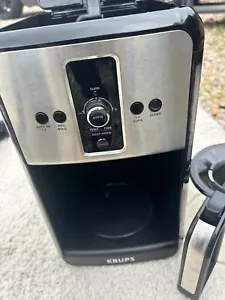 KRUPS Coffee Maker “Savoy Turbo” EC415 12 Cups Cleaned & Tested - Picture 1 of 7