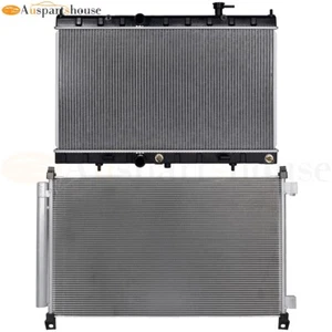 Aluminum Radiator & AC Condenser Cooling Kit For 2014-19 Nissan Rogue 2.5L - Picture 1 of 14