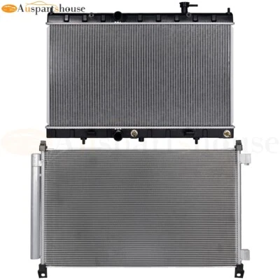Aluminum Radiator & AC Condenser Cooling Kit For 2014-19 Nissan Rogue 2.5L - Image 1 of 4