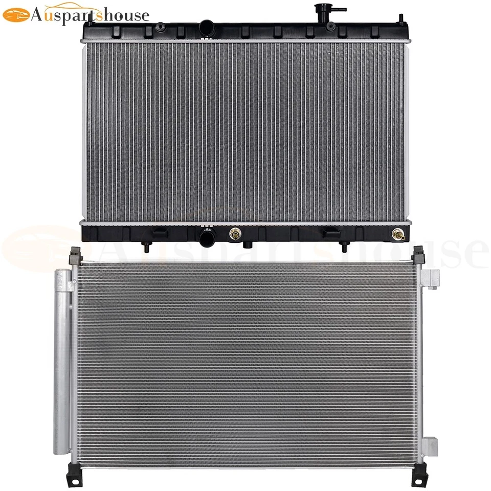 Aluminum Radiator & AC Condenser Cooling Kit For 2014-19 Nissan Rogue 2.5L - Image 1 of 4