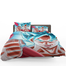 Son Goku Dragon Ball ANime Quilt Duvet Cover Set Super King Bedding Bedclothes