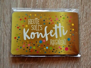 Gutsch KÜHLSCHRANKMAGNET "KONFETTI", Neu - Bild 1 von 1