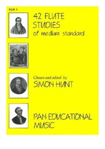 42 Flute Studies chosen & edited by Simon Hunt (PEM4) **Clearance** - Picture 1 of 1