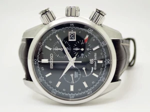 Grand Seiko Spring Drive Chronograph GMT Power Reserve Green - SBGC007/9R86-0AA0 - Picture 1 of 10