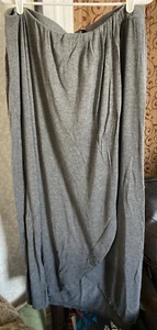 Ladies Apt. 9 Maxi Gray "Wrap" Skirt - Size 1X - Picture 1 of 6